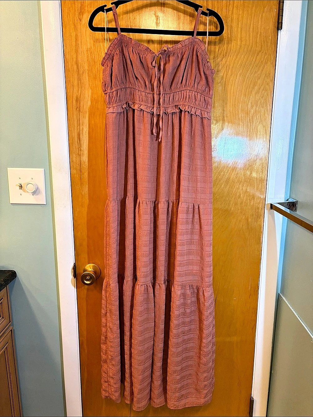 Thirty/Thirty LA,  Maxi Dress in salmon? color Size XL, EUC. 15